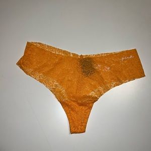 NWT | VS PINK | Lace Thong | Medium